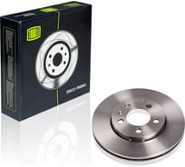 Диск тормозной TRIALLI для автомобилей VW Polo Sedan (RUS) (10-) 1ZE / 1ZG передний d=256 (2 шт.) DF 180105