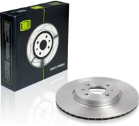 Диск тормозной TRIALLI для автомобилей Лада 1118 Kalina Sport R15 передний d=284 (2 шт.) DF 118