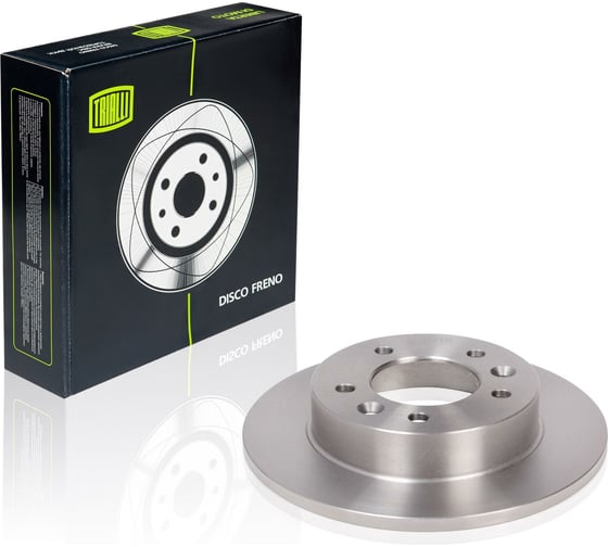 Диск тормозной задний для автомобилей Лада Vesta Sport d=260, 5 отв. TRIALLI DF 095208