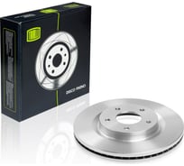 Диск тормозной TRIALLI для автомобилей Nissan Qashqai (06-) / X-Trail T31 (07-) передний d=296 (2 шт.) DF 140116