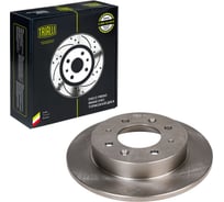 Диск тормозной TRIALLI для автомобилей Hyundai Elantra (00-)/Matrix (01-) задний d=258 (2 шт.) DF 084612