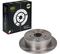 Диск тормозной TRIALLI для автомобилей Lexus RX (03-) / Toyota Harrier (03-) задний d=288 окрашенный (2 шт.) DF 198007