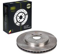 Диск тормозной TRIALLI для автомобилей Lexus RX (03-) / Toyota Harrier (03-) передний d=319 окрашенный (2 шт.) DF 198008