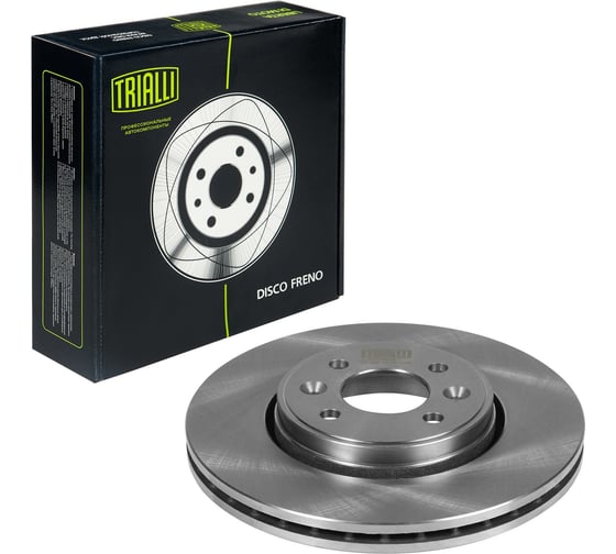Диск тормозной передний для автомобилей Renault Megane II /Clio III d=280 TRIALLI DF 095105