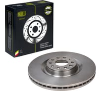 Диск тормозной TRIALLI для автомобилей Audi A3 (03-) / VW Golf V (03-) / Golf VI (08-) передний d=345 (2 шт.) DF 180129