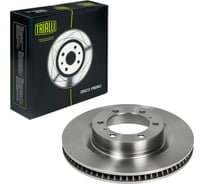 Диск тормозной TRIALLI для автомобилей Toyota Land Cruiser Prado (09-) передний d=338 (2 шт.) DF 190611