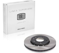 Диск тормозной TRIALLI для автомобилей VW Polo Sedan (RUS) (10-) 1ZE / 1ZG передний d=256 PRO (перфорированный / слотированный / окрашенный) (2 шт.) DF 1801s