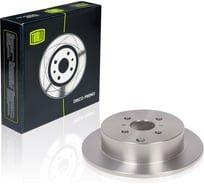 Диск тормозной TRIALLI для автомобилей Toyota Corolla (01-) / Lifan Solano (10-) / BYD F3 (05-) задний d=268 (2 шт.) DF 190222