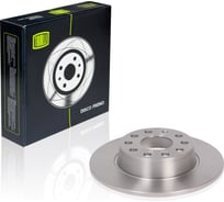 Диск тормозной TRIALLI для автомобилей Skoda Octavia A7 (13-) / VW Golf VII (12-) задний d=272 (2 шт.) DF 180114
