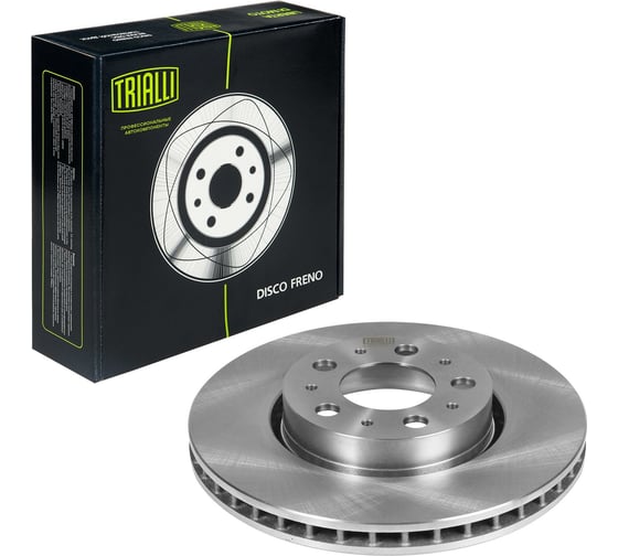 Диск тормозной передний для а/м Volvo XC70 R15 d=286 TRIALLI DF 106205