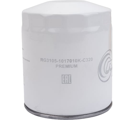 Фильтр масляный для а/м с дв. 406, 405, 409 Premium Riginal RG3105-1017010K-C320 1