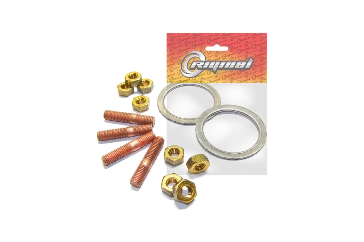 Ремкомплект приемной трубы для а/м ГАЗ 2410-3110 с дв. 402 латунь ...