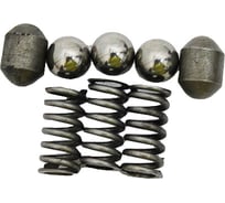 Ремкомплект штоков КПП-5 для а/м ГАЗ 3302-3221, 2705, 31105 (плунжер 2 шт, пружина 3 шт, шарики 3 шт) Riginal RG31105-1702828