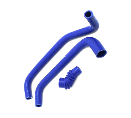 Патрубки регулятора холостого хода 3 шт, силикон для а/м ГАЗ с дв. ПАО ЗМЗ 409 Riginal RG409-1147103-sil