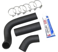 Патрубки радиатора 3 шт, с хомутами и герметиком для а/м ГАЗ 3302-3221 дв.4026 Riginal RG3302-1303000