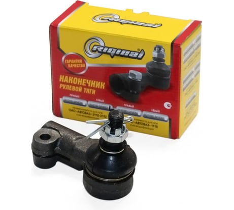 Наконечник рулевой тяги левый для а/м ВАЗ 2110-12, 2170, 2190, 1118 с 2011 г.в. Riginal RG2110-3414057-kit