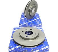 Диск тормозной передний для а/м Mitsubishi Galant VI 96>/Lancer 03> 2 шт Riginal DF4809 RGDF4809