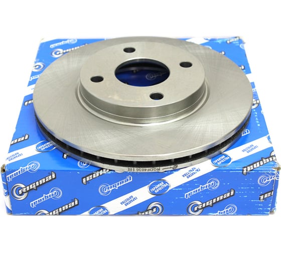 Диск тормозной передний для а/м Ford Focus 98>05/Fusion 1.4/1.6 01 2 шт Riginal DF4036 RGDF4036 1