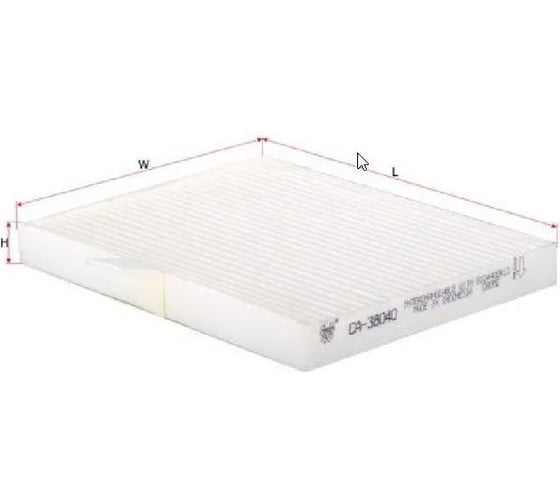 Фильтр салонный Sakura CA38040