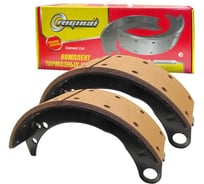Колодка тормозная задняя для а/м ГАЗ-3307, 3306, 3309, ПАЗ-3205 2 шт Riginal RG3307-3502090