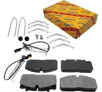 Колодка тормозная передняя/задняя 4 шт для а/м ГАЗ C41R11, ПАЗ-Вектор Riginal RGC41R11-3501800-01