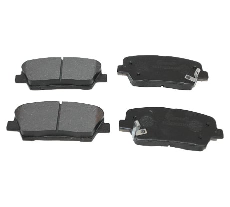 Колодка тормозная задняя для а/м Hyundai Santa Fe (CM) 2.2D 09-/Kia Sorento (XM) 09-> 4 шт Riginal RG583022MA00