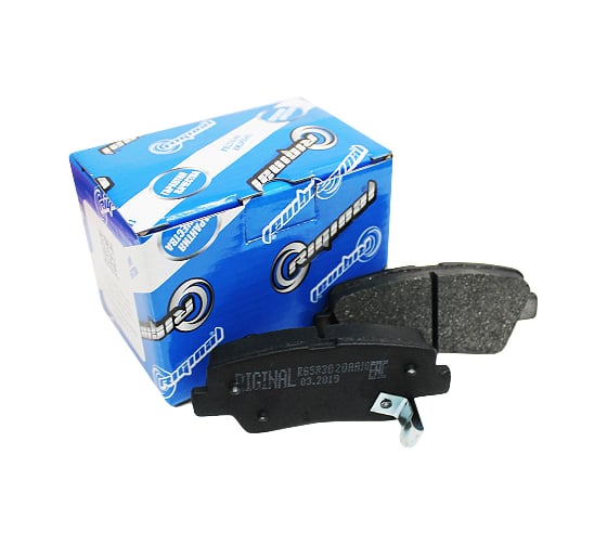 Колодка тормозная задняя для а/м Kia Rio III/Hyundai Solaris 4 шт Riginal RG583020AA10 1