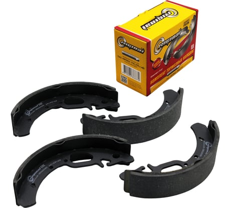 Колодка тормозная задняя для а/м ВАЗ-1118, 2170 с АБС 4 шт Riginal RG1118-3502090