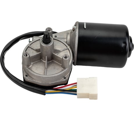 Мотор стеклоочистителя ГАЗ 3309/КАМАЗ/УРАЛ СЛ351 (24V; 7/2W) VOLTON VLT16-3730