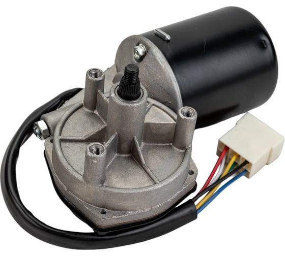 Мотор стеклоочистителя ГАЗ 3309/КАМАЗ/УРАЛ СЛ351 (24V; 7/2W) VOLTON VLT16-3730