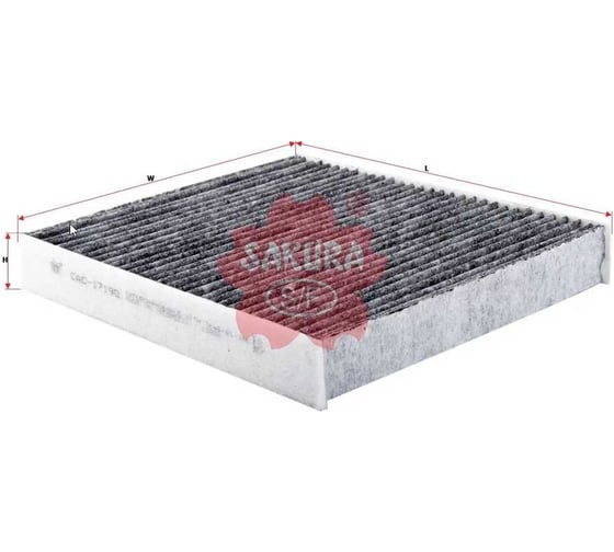 Фильтр салонный угольный Sakura CAC28400
