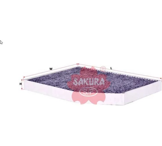 Фильтр салонный угольный Sakura CAC30130