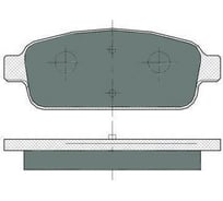 Тормозные колодки комплект 4 шт SCT SP360