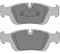Тормозные колодки комплект 4 шт SCT SP164
