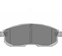 Тормозные колодки комплект 4 шт SCT SP153