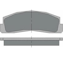 Тормозные колодки комплект 4 шт SCT SP179