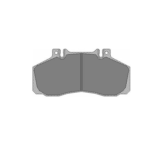 Тормозные колодки 4 шт SCT SP230 1