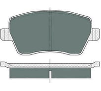 Тормозные колодки 4 шт SCT SP383