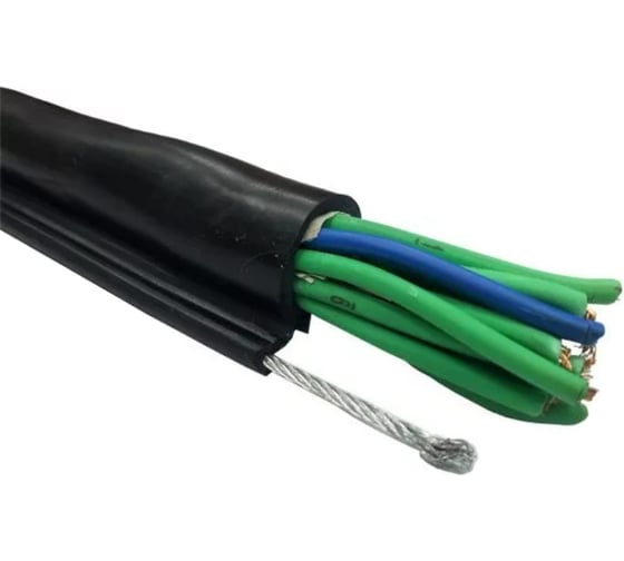 Кабель управления (1 м; 8х1.25 кв.мм) с тросиком OCALIFT zip-cbl-8