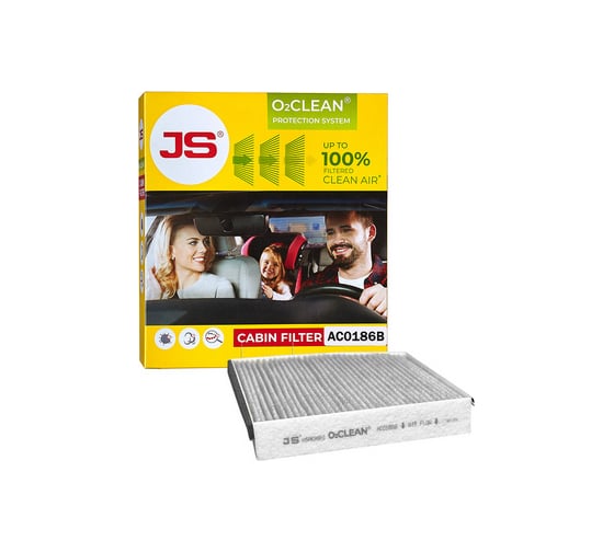 Фильтр салонный антибактериальный JS Asakashi AC0186B