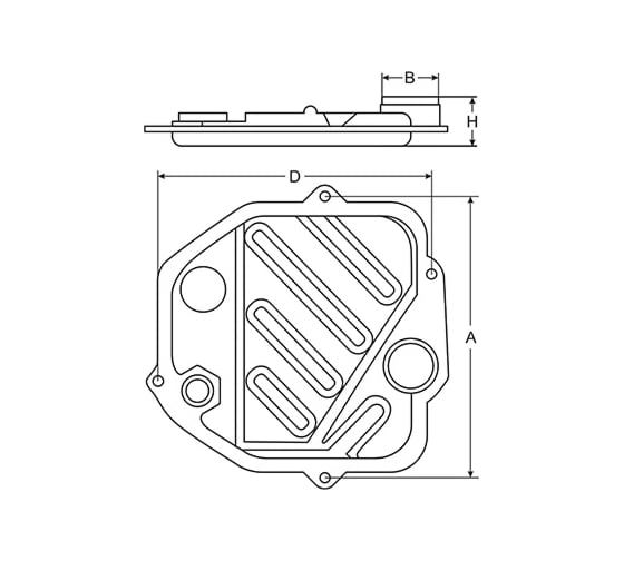 Фильтр для АКПП SCT SG1048