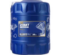 Масло моторное минеральное 2-TAKT UNIVERSAL 20 л, для 2Т двигателей MANNOL 1449
