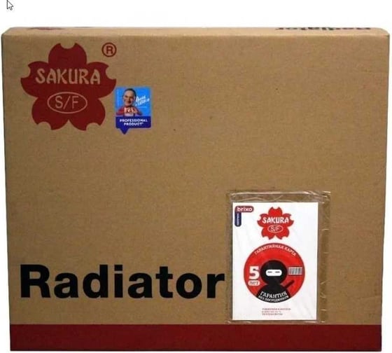 Радиатор системы охлаждения Sakura 34611023