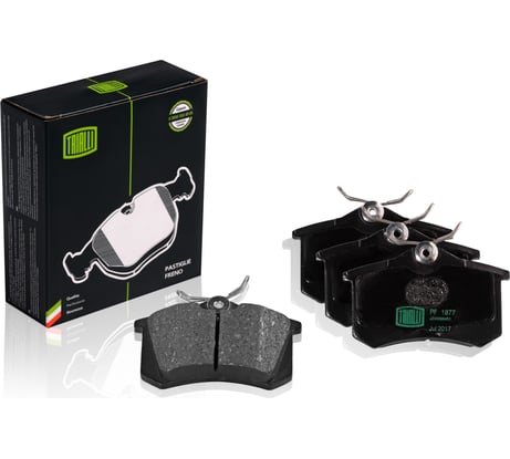 Колодки тормозные дисковые задние для автомобилей VW Polo Sedan TRIALLI PF 1877