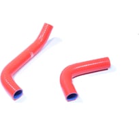 Патрубок радиатора для ГАЗ 3302 Бизнес двигатель 4216 ЕВРО-4 (2 шт; красные) BASTCLUTCH DPPR330291K