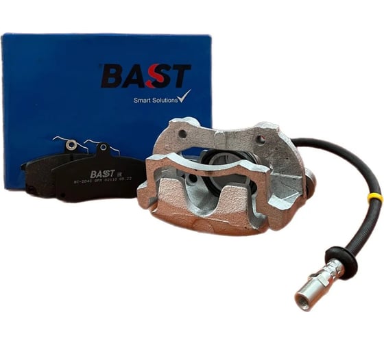 Суппорт правый с колодками для ВАЗ 2101 BASTCLUTCH BC-733SR
