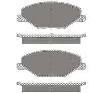 Колодки тормозные комплект 4 шт SCT SP668