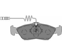 Колодки тормозные комплект 4 шт SCT SP232