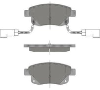 Колодки тормозные комплект 4 шт SCT SP492