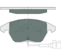 Колодки тормозные комплект 4 шт SCT SP367